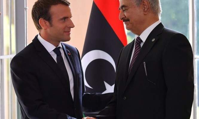 الرئاسة الفرنسية:  ماكرون يجتمع مع حفتر في باريس الأسبوع المقبل