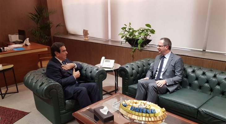 قرداحي بحث مع السفير التركي في التعاون والعلاقات المشتركة بين البلدين