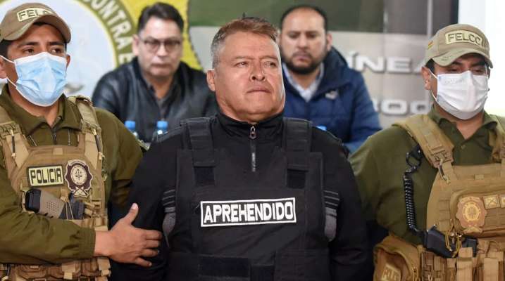 إيداع القادة المشتبه بتنفيذهم محاولة الانقلاب في بوليفيا الحبس الاحتياطي