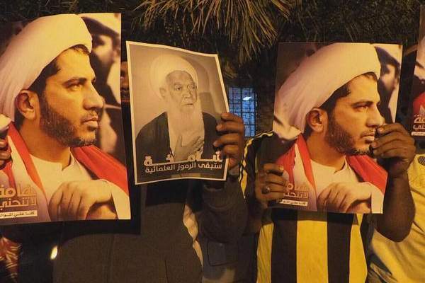 تظاهرات غاضبة في البحرين للتنديد بإستهداف علي سلمان والجدحفصي