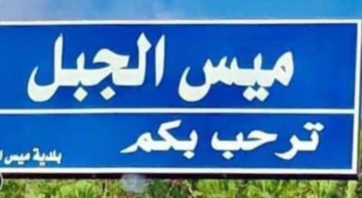 "النشرة": غارة إسرائيلية استهدفت الحي الغربي في بلدة ميس الجبل