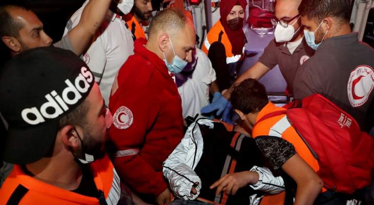 الهلال الأحمر الفلسطيني: 22 إصابة بالمواجهات بين الفلسطنيين والشرطة الإسرائيلية بالقدس