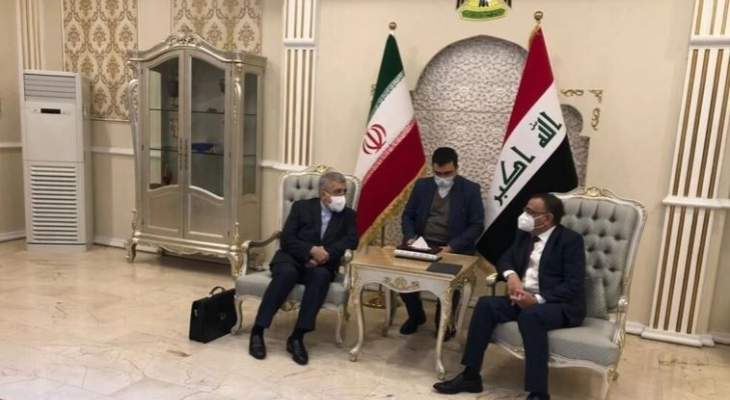 وزير الطاقة الايراني تعهد للحكومة العراقية باستئناف ضخ الغاز الايراني بشكل عاجل