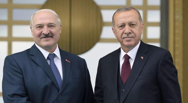 الرئيس التركي ونظيره البيلاروسي بحثا هاتفيا بقضايا ثنائية وإقليمية