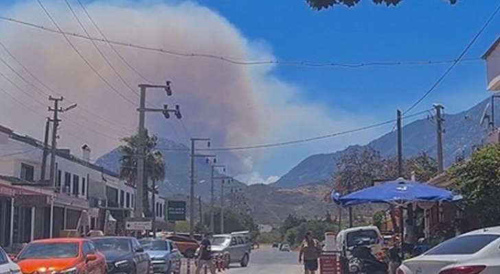الصحة التركية: 19 مصابًا بحرائق الغابات في منطقة منتجع داتشا
