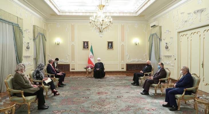 روحاني: على الجهات كافة المعنية بالاتفاق النووي الالتزام بتنفيذ قرار 2231