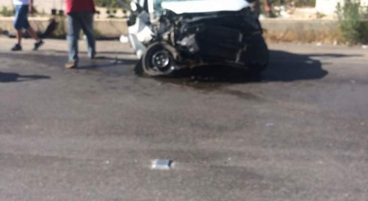  النشرة: سقوط إصابات بحادث سير على طريق عام شوكين 