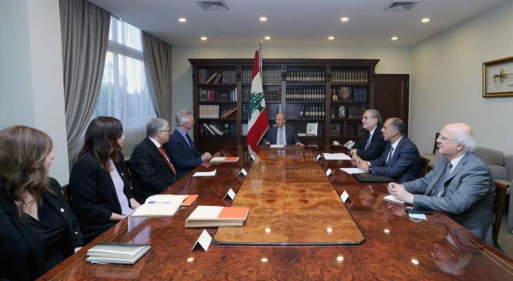 الرئيس عون: لبنان متمسك بعودة النازحين والدولة السورية ترحّب بذلك 