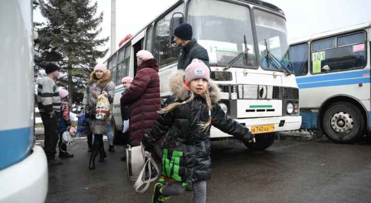 إجلاء أكثر من 750 ألف شخص من أوكرانيا إلى روسيا منذ بداية العملية العسكرية