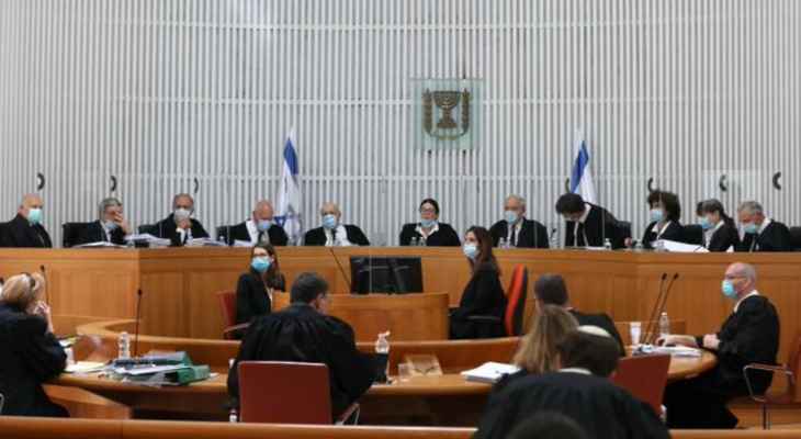 المحكمة العليا الإسرائيلية ترفض بالإجماع الالتماسات ضد اتفاق ترسيم الحدود البحرية بين إسرائيل ولبنان