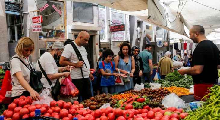 التضخم في تركيا يبلغ أعلى مستوى في 24 عاما مسجلا 83%
