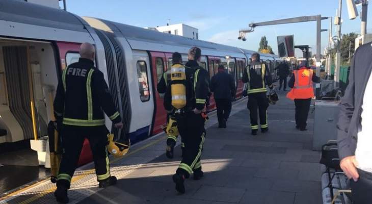 صحيفة بريطانية: معلومات عن إصابات في انفجار في مترو غرب لندن