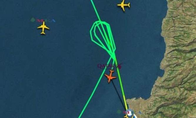 سوء الاحوال الجوية تمنع الطائرات من الهبوط في مطار بيروت الدولي