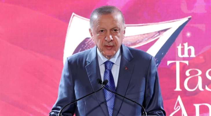 أردوغان: الهجمات الأخيرة على لبنان هي تجسيد واضح لمساعي إسرائيل لنشر الحرب بالمنطقة