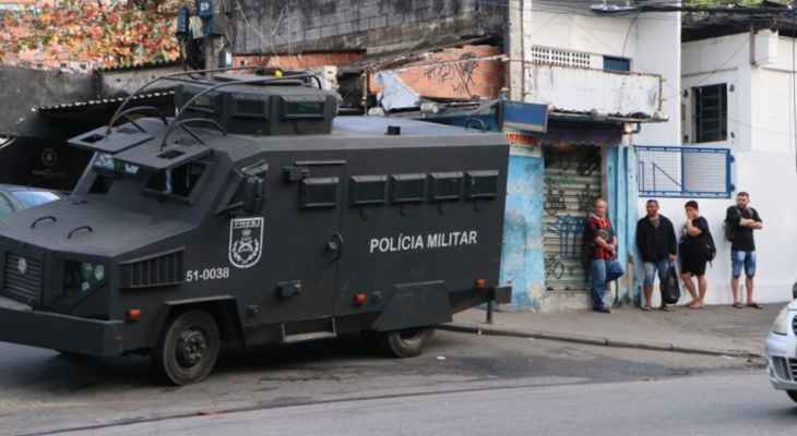 مقتل 18 شخصا على الأقل في عملية للأمن البرازيلي ضد عصابات إجرامية في ريو دي جانيرو