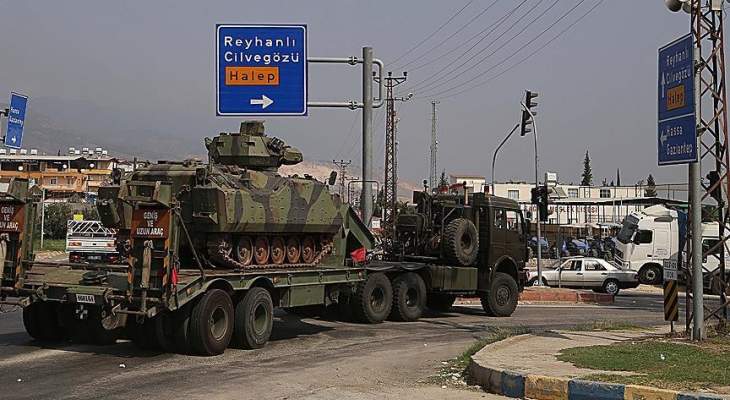 عبور آليات عسكرية تركية إلى إدلب السورية عبر معبر باب الهوى