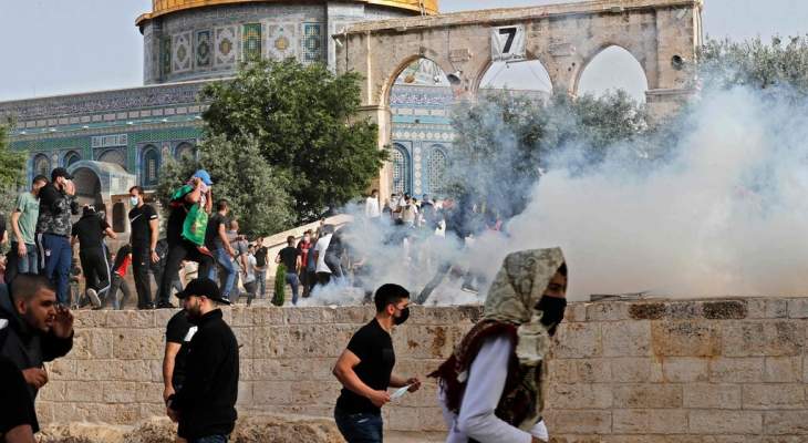 الهلال الأحمر الفلسطيني: 278 فلسطينيا أصيبوا خلال المواجهات في القدس