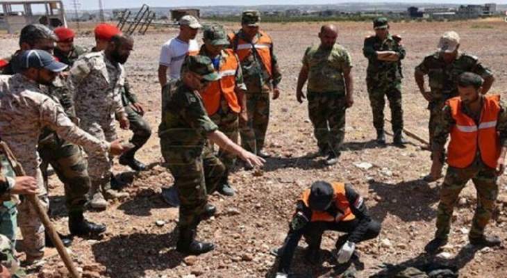 الجيش السوري يستعيد جثامين عسكريين قتلوا في إدلب عام 2015