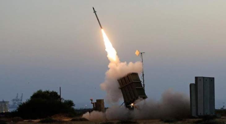 وسائل إعلام إسرائيلية: القبة الحديدية اعترضت 7 صواريخ أطلقت على بئر السبع من غزة