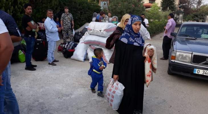 النشرة: تجمع 88 نازحا سوريا في النبطية استعدادا للعودة الطوعية الى بلادهم