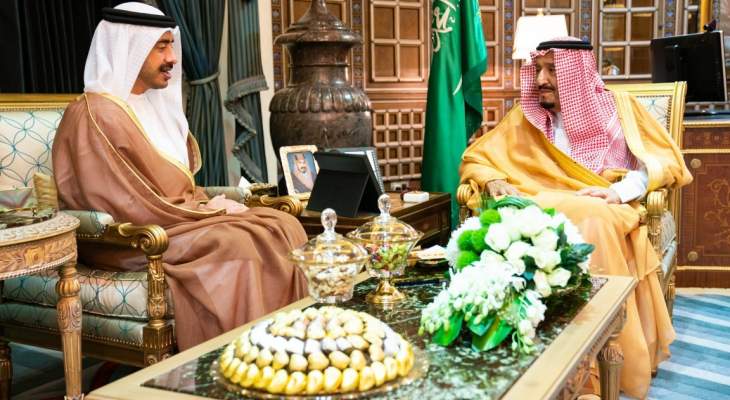 ملك السعودية ووزير خارجية الإمارات استعرضا العلاقات الوثيقة بين البلدين