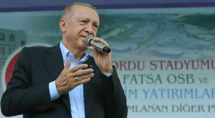 اردوغان: العالم كله يئن في قبضة الأزمات وتركيا تواصل المضي قدما نحو أهدافها المنشودة