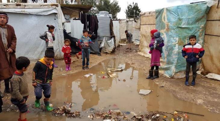 اصابة نازحين سوريين في مشاريع القاع بامراض جلدية