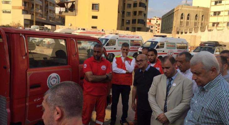 رئيس بلدية طرابلس وأعضاء من المجلس البلدي زاروا جهاز الطوارىء والإغاثة