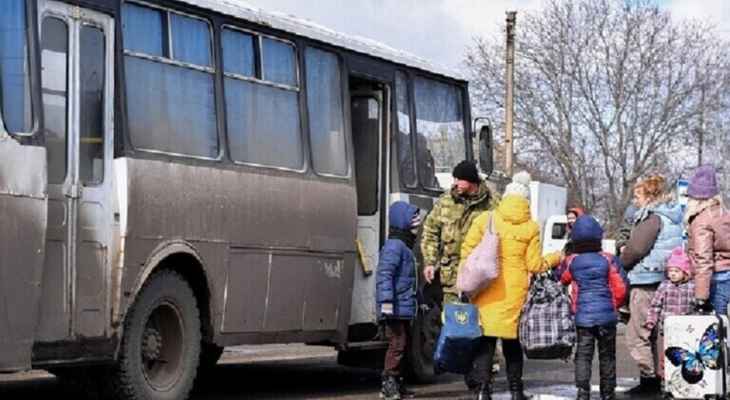 سلطات دونيتسك: إجلاء 491 شخصاً من ماريوبول إلى بيزيمينوي خلال يوم