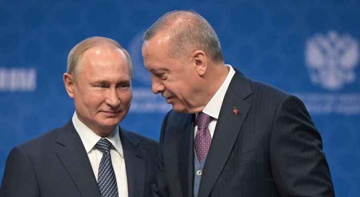 الرئاسة التركية: أردوغان سيجري محادثات مع بوتين في سوتشي يوم 5 آب المقبل