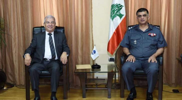 عثمان التقى غاريوس ورئيس بلدية صيدا  