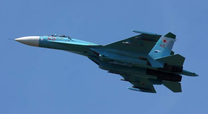 مقاتلة &quot;سو-27&quot; روسية اعترضت طائرة استطلاع أميركية فوق البحر الأسود