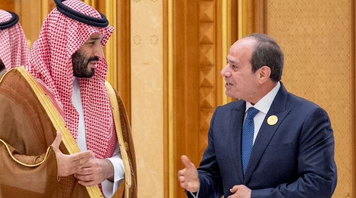 السيسي وبن سلمان أكدا ضرورة التوصل لوقف إطلاق النار في غزة ووقف التصعيد في الضفة