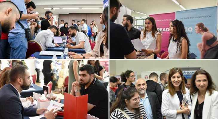 الجامعة العربية المفتوحة نظمت معرضًا توظيفيًّا بمشاركة أكثر من 30 شركة من مختلف القطاعات