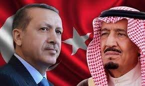 اردوغان يتصل بالملك سلمان معرباً عن تعازيه بوفاة الامير متعب