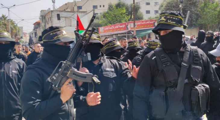 سرايا القدس في جنين: استهداف قوات وآليات إسرائيلية في المخيم بصليات كبيرة من الرصاص والعبوات المتفجرة