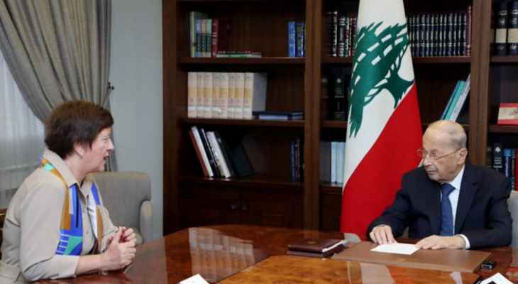 الرئيس عون: مفاوضات ترسيم الحدود البحرية باتت في مراحلها الأخيرة بما يضمن حقوق لبنان