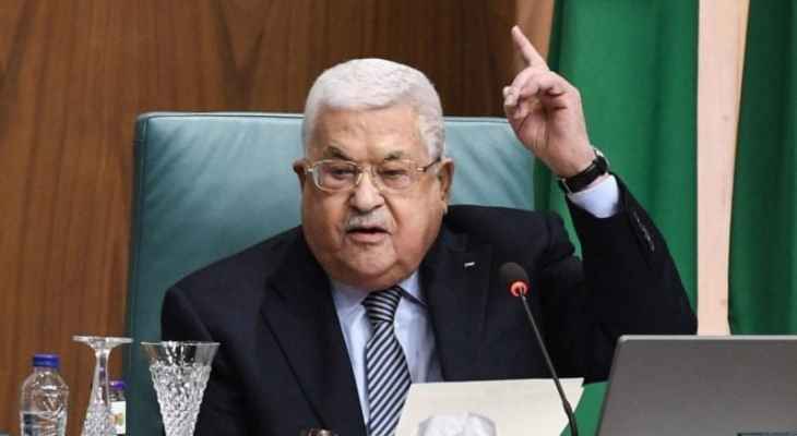 الرئيس الفلسطيني يدعو الدول المانحة لدعم الحكومة الفلسطينية الجديدة
