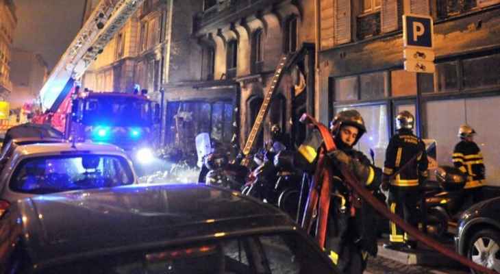 10 قتلى في حريق مبنى قرب مدينة ليون الفرنسية