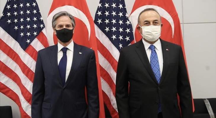وزير الخارجية التركي بحث مع نظيره الأميركي الوضع في أفغانستان
