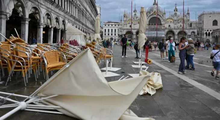 مقتل شخصين في عواصف عاتية تضرب إيطاليا وتوقعات باستمرار الطقس السيئ