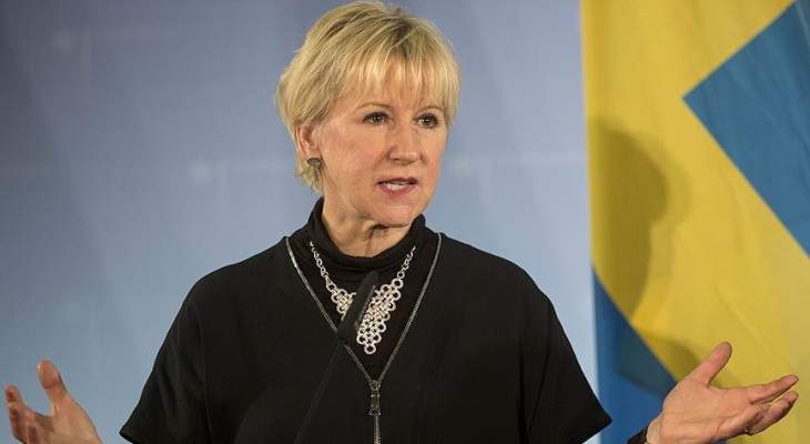 وزيرة خارجية السويد تصف محادثاتها مع نظيرها الكوري الشمالي بالجيدة