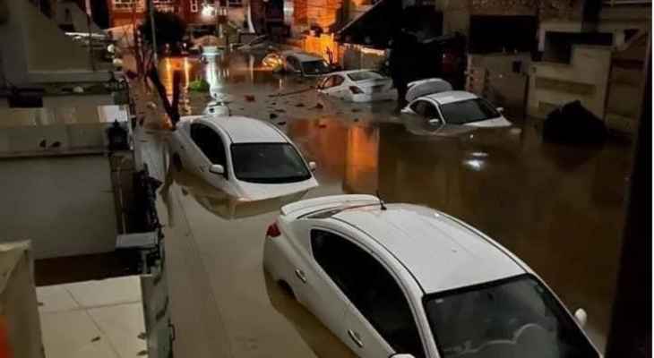 مقتل 8 أشخاص على الأقل جراء فيضانات في أربيل شمالي العراق