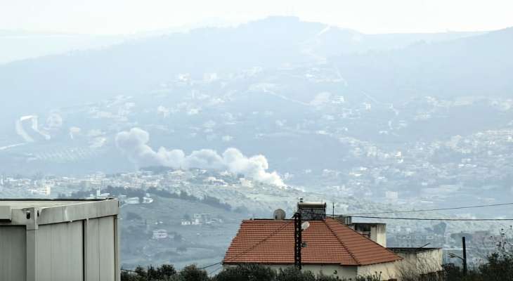 الطيران الحربي الاسرائيلي يشنّ غارة جوية بالصواريخ استهدفت بلدة كفركلا