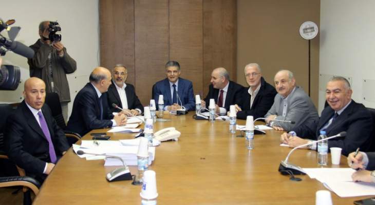 لجنة الصحة النيابية التقت بوفد من الاطباء الاستراليين من اصل لبناني