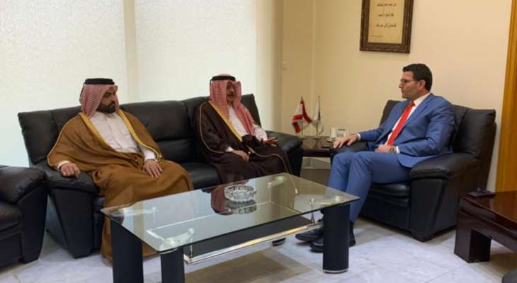 الحاج حسن استقبل سفير قطر وأكد التزام وزارة الزراعة المعايير الدولية في التصدير