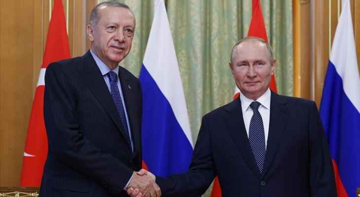 "رويترز": أردوغان سيناقش مع بوتين الوضع على الحدود بين أرمينيا وأذربيجان