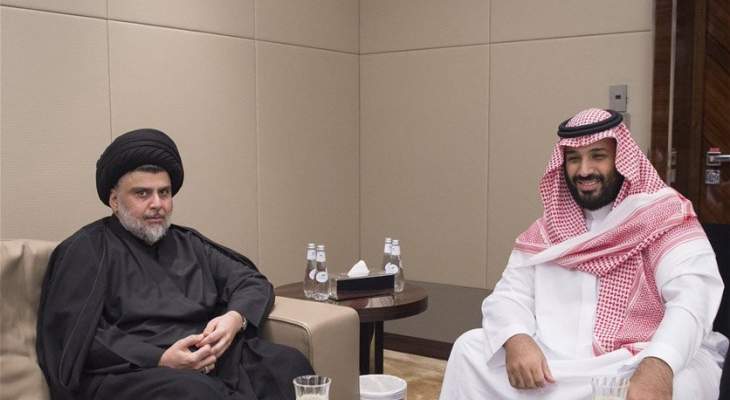 محمد بن سلمان يلتقي مقتدى الصدر في جدة