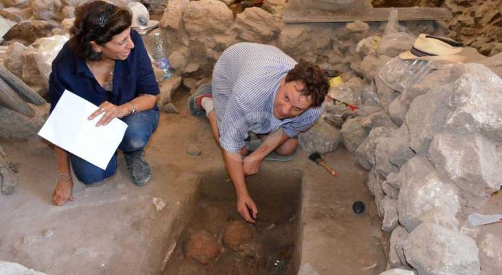 النشرة: اكتشاف مدفن اثري في صيدا لمحاربين من القرن 19 قبل الميلاد 