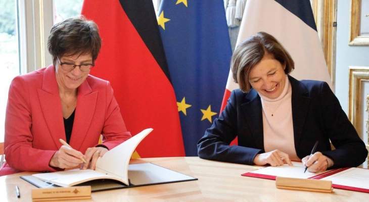 وزيرة الدفاع الفرنسية وقعت مع نظيرتها الألمانية اتفاقية التعاون في مجال النقل الجوي التكتيكي
